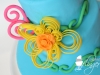 Quilled Cake