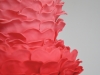 Valentine's Ruffle Ombre Cake