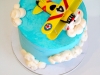 Biplane Birthday Cake 2