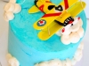 Biplane Birthday Cake 3