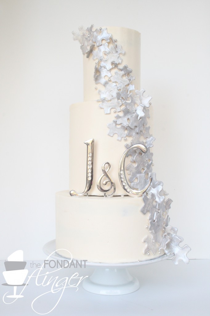 Puzzle Wedding Cake