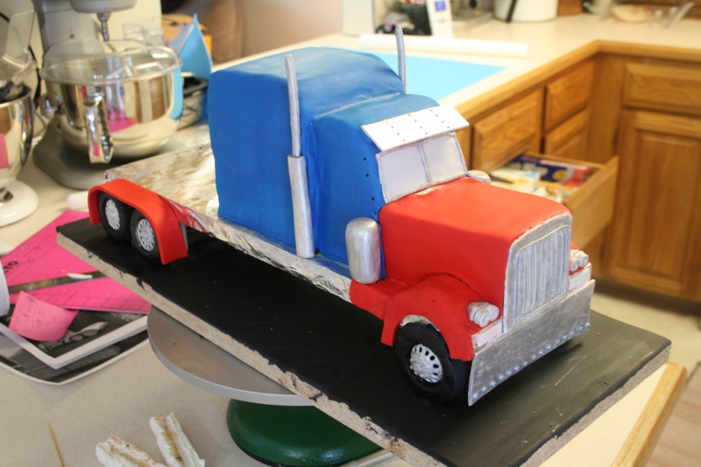 Under Construction: Semi truck