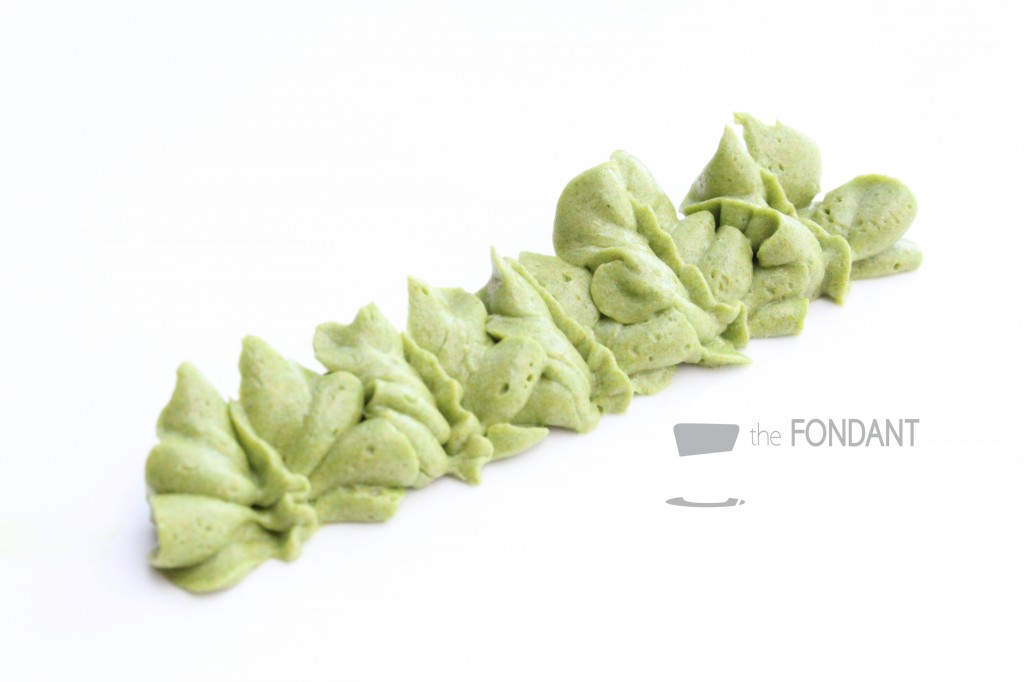 Row of Piped Leaves